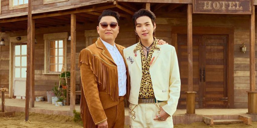 Ο Psy και ο Suga των BTS ενώνουν τις δυνάμεις τους στο «That That»